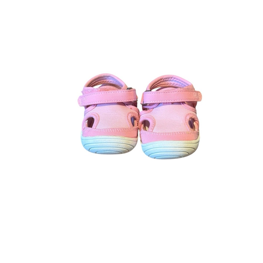 Stride Rite 360 X Ruffle Butts Wave Pink Sandal Girls Infant Size 4M